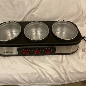 Bella Sensio Triple Slow Cooker YDE-1121 Three Insert BASE HEATING ELEMENT ONLY